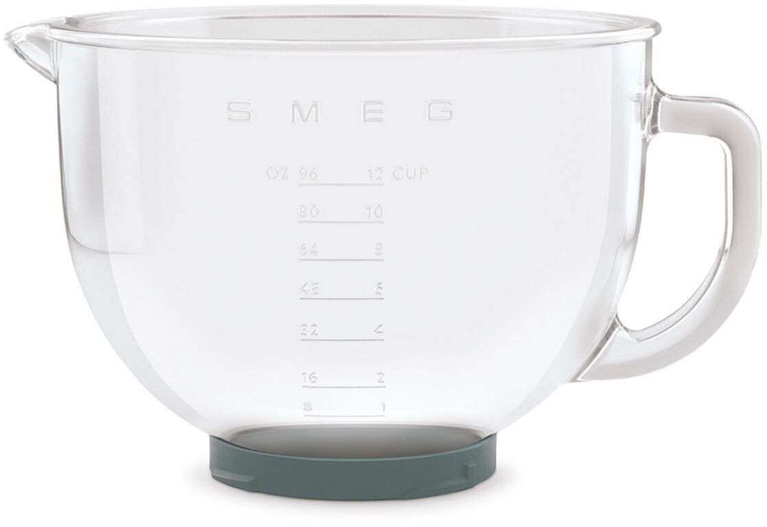 ظرف شیشه ای 4.8 لیتر غذا ساز اسمگ ایتالیا مدل SMEG SMGB01 -  هماهنگ با بدنه دستگاه
